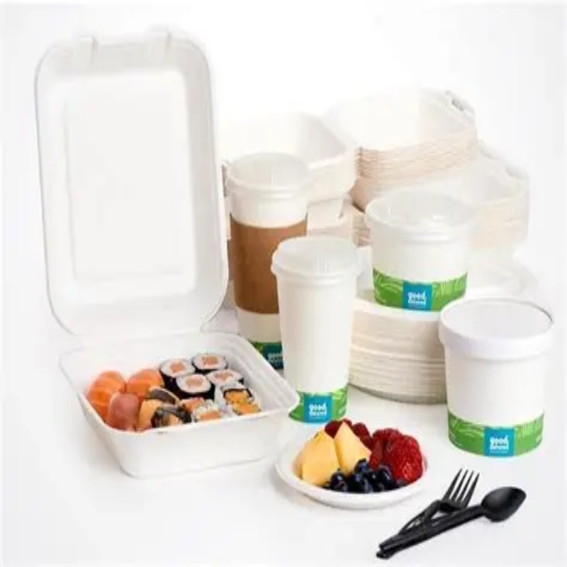 Eco-friendly food packaging using PLA and EPP foam